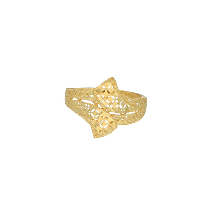 Gold Turkish Design Ring 21KT - FKJBRL21KM11934