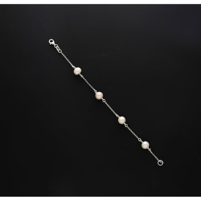 Sterling Silver 925 Bead Bracelet - FKJBRLSL10532