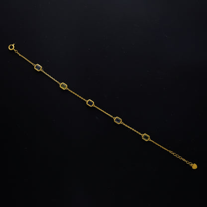 Sterling Silver 925 Chic Stone Bracelet - FKJBRLSL10567