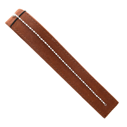 Sterling Silver 925 Bead Line Bracelet - FKJBRLSL10602