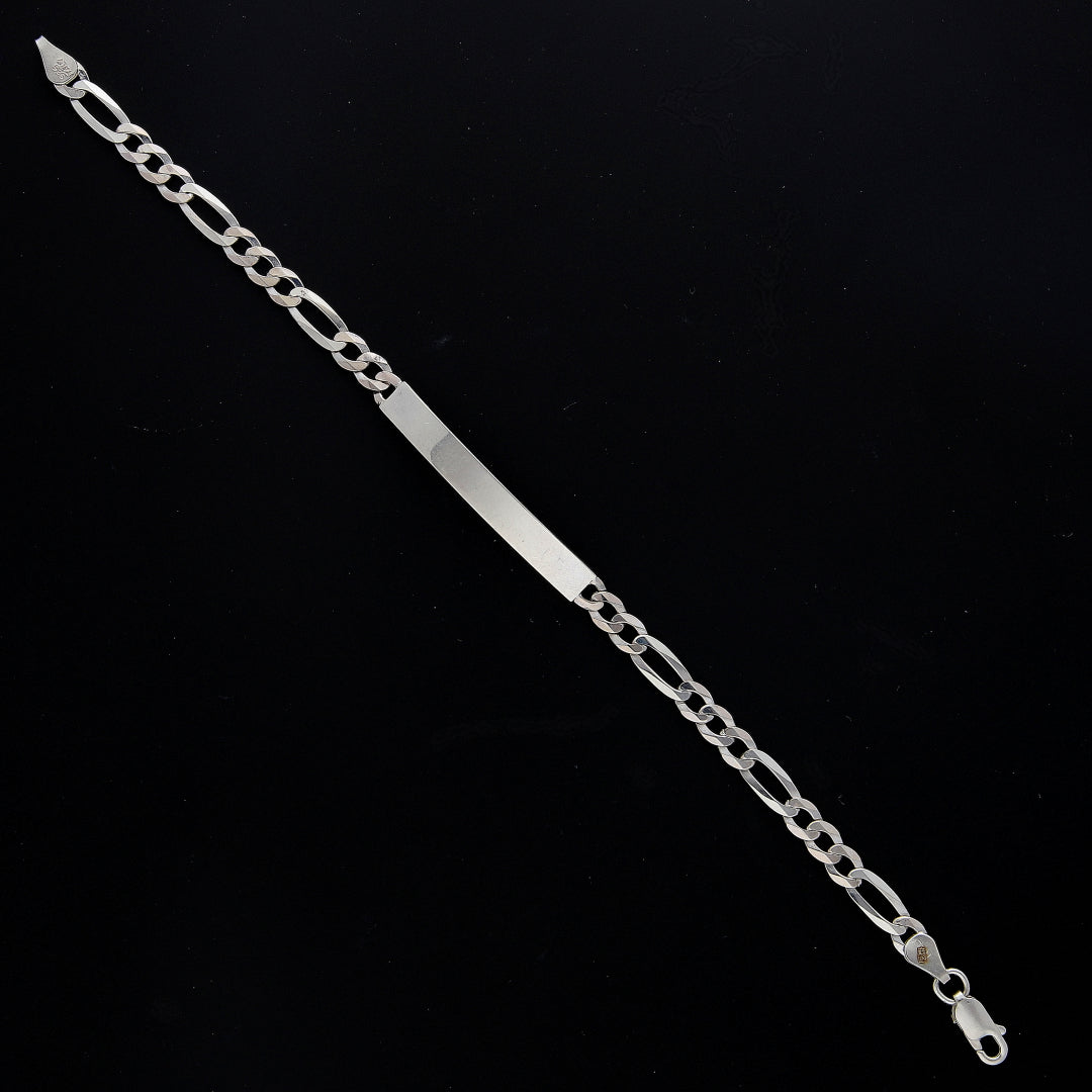 Sterling Silver 925 Classic Bar Bracelet - FKJBRLSL10630