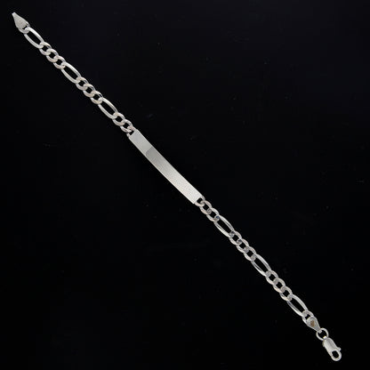 Sterling Silver 925 Classic Bar Bracelet - FKJBRLSL10630