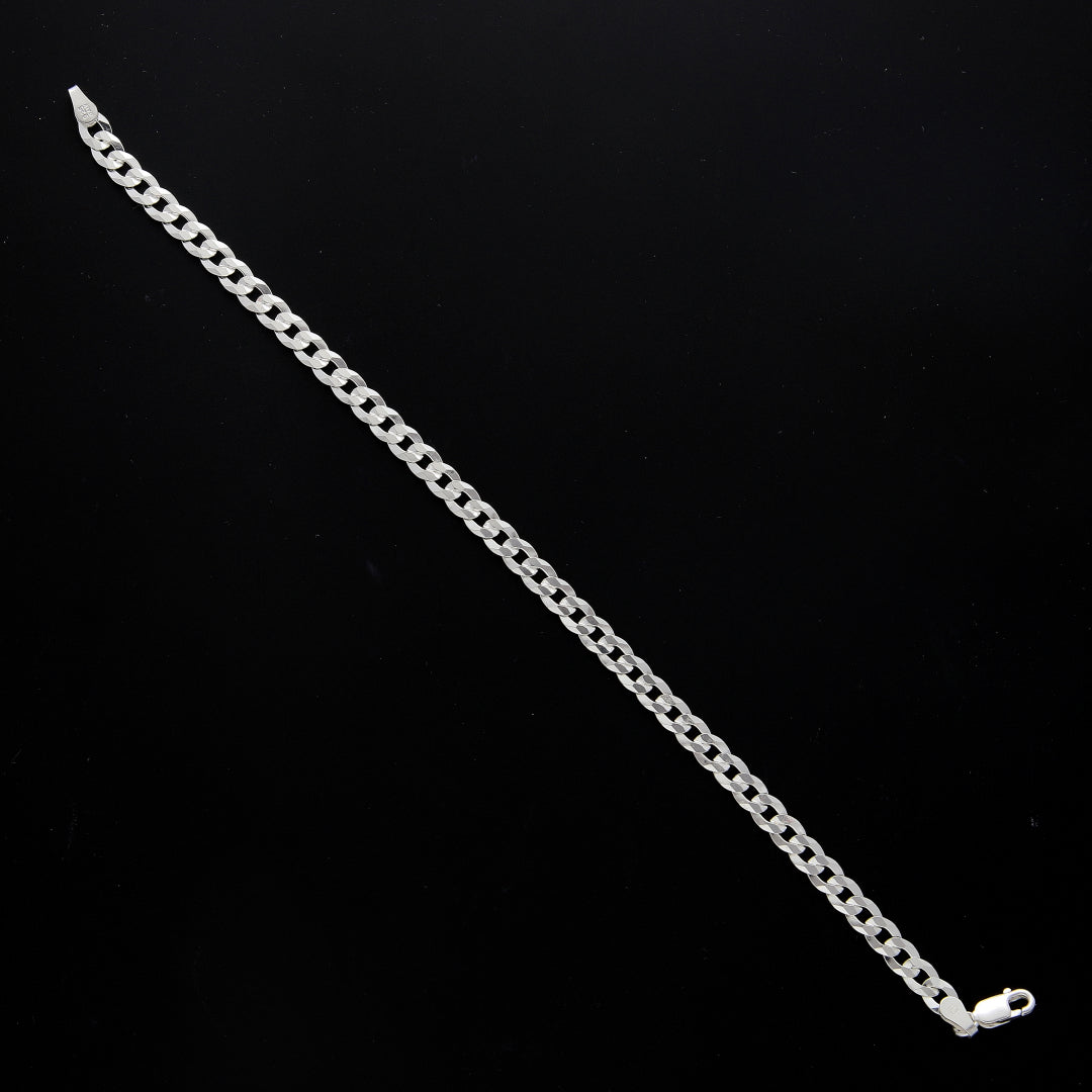 Sterling Silver 925 Link Chain Bracelet - FKJBRLSL10661