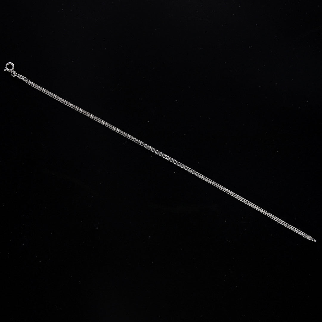 Sterling Silver 925 Fancy Link Bracelet - FKJBRLSL10665