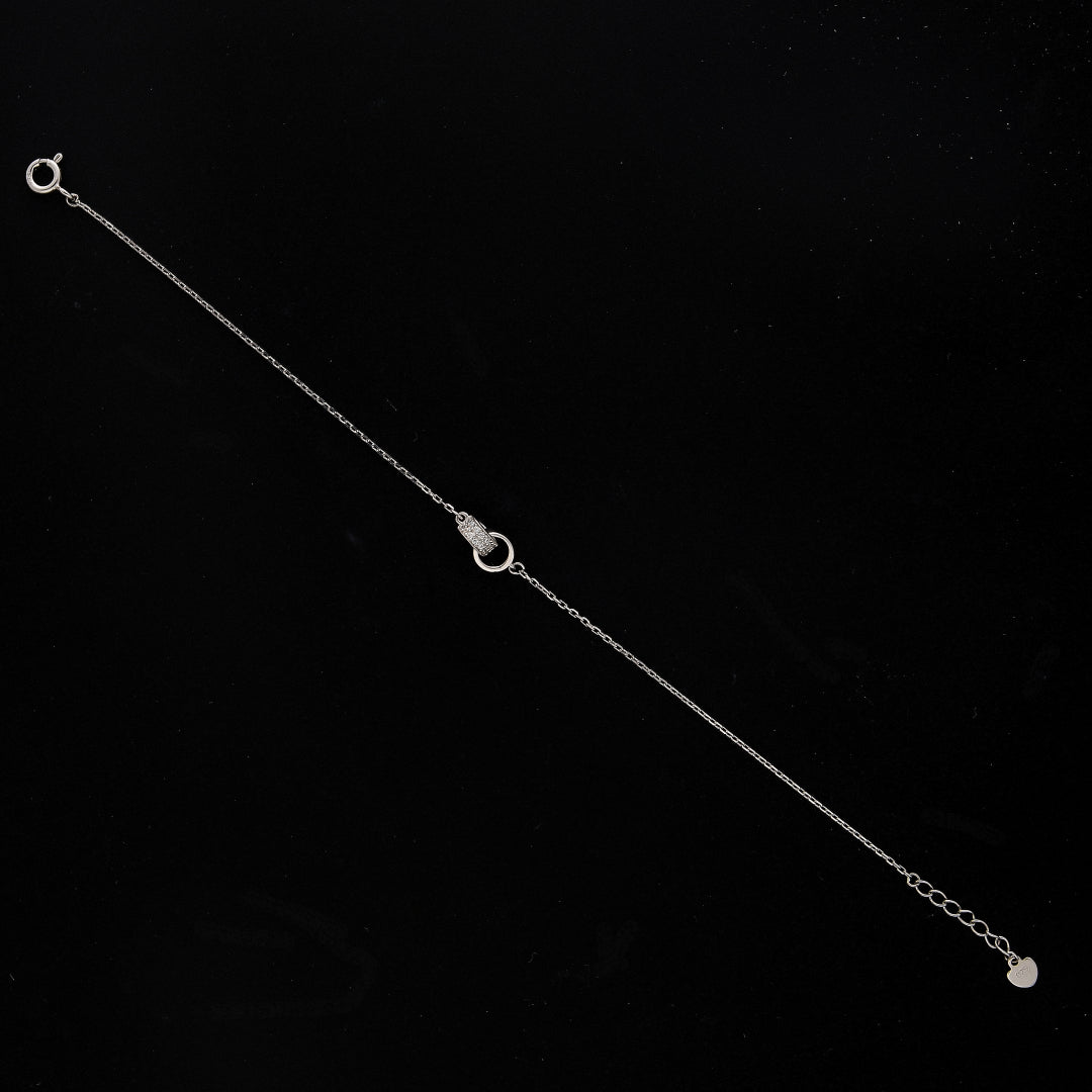 Sterling Silver 925 Sleek Chain Bracelet - FKJBRLSL10672