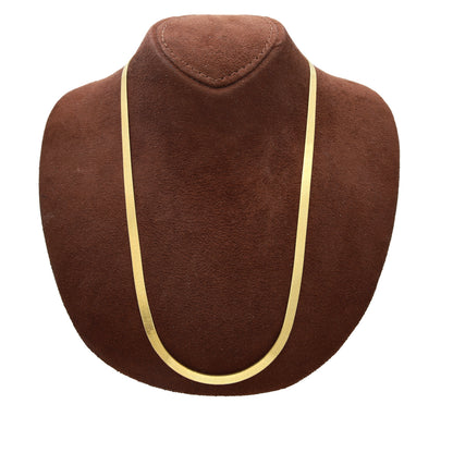 Gold Flat Chain 18KT - FKJCN18K10414