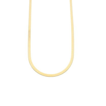 Gold Flat Chain 18KT - FKJCN18K10414