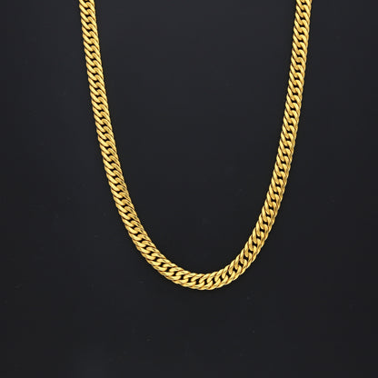 Gold Classic Bold Curb Link Chain 21KT - FKJCN21KM10399