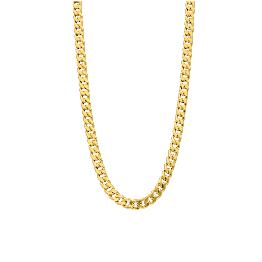 Gold Timeless Curb Chain 21KT - FKJCN21KM10402