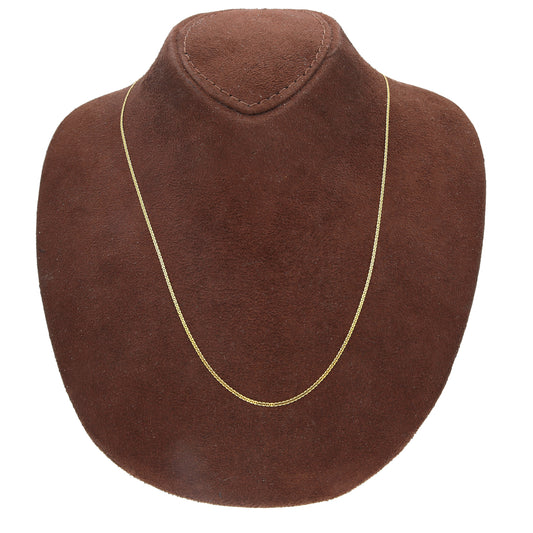 Gold Sleek Chain 21KT - FKJCN21KM10499