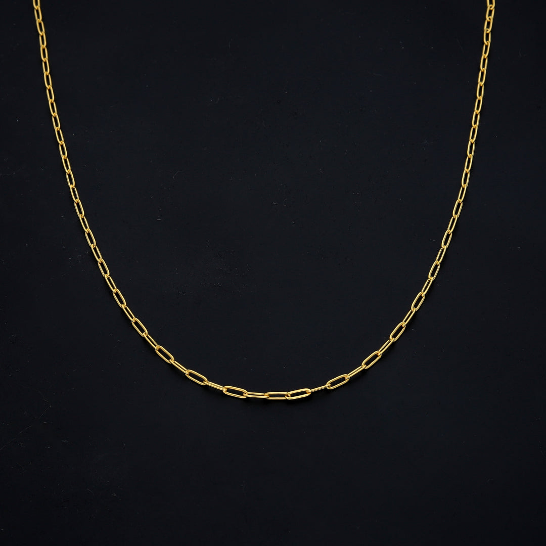 Gold Minimal Link Chain 21KT - FKJCN21KM11577