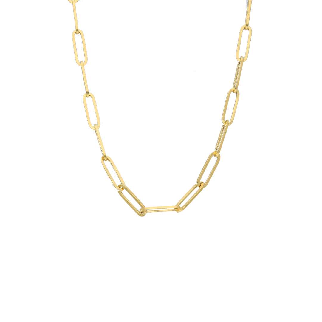 Gold Minimal Link Chain 21KT - FKJCN21KM11578