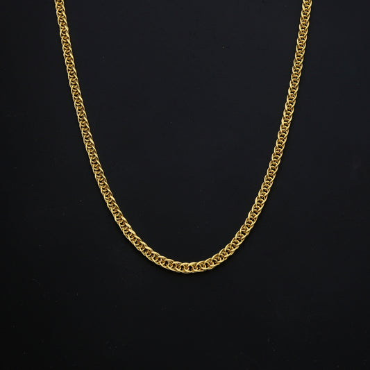 Gold Cuban Link Chain 21KT - FKJCN21KM11580