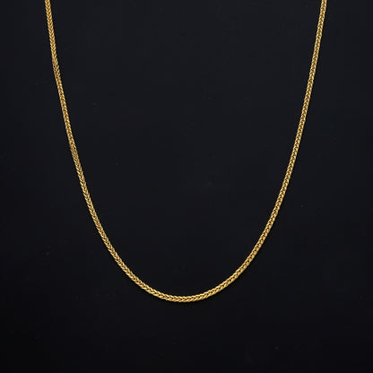 Gold Franco Link Chain 21KT - FKJCN21KM11586
