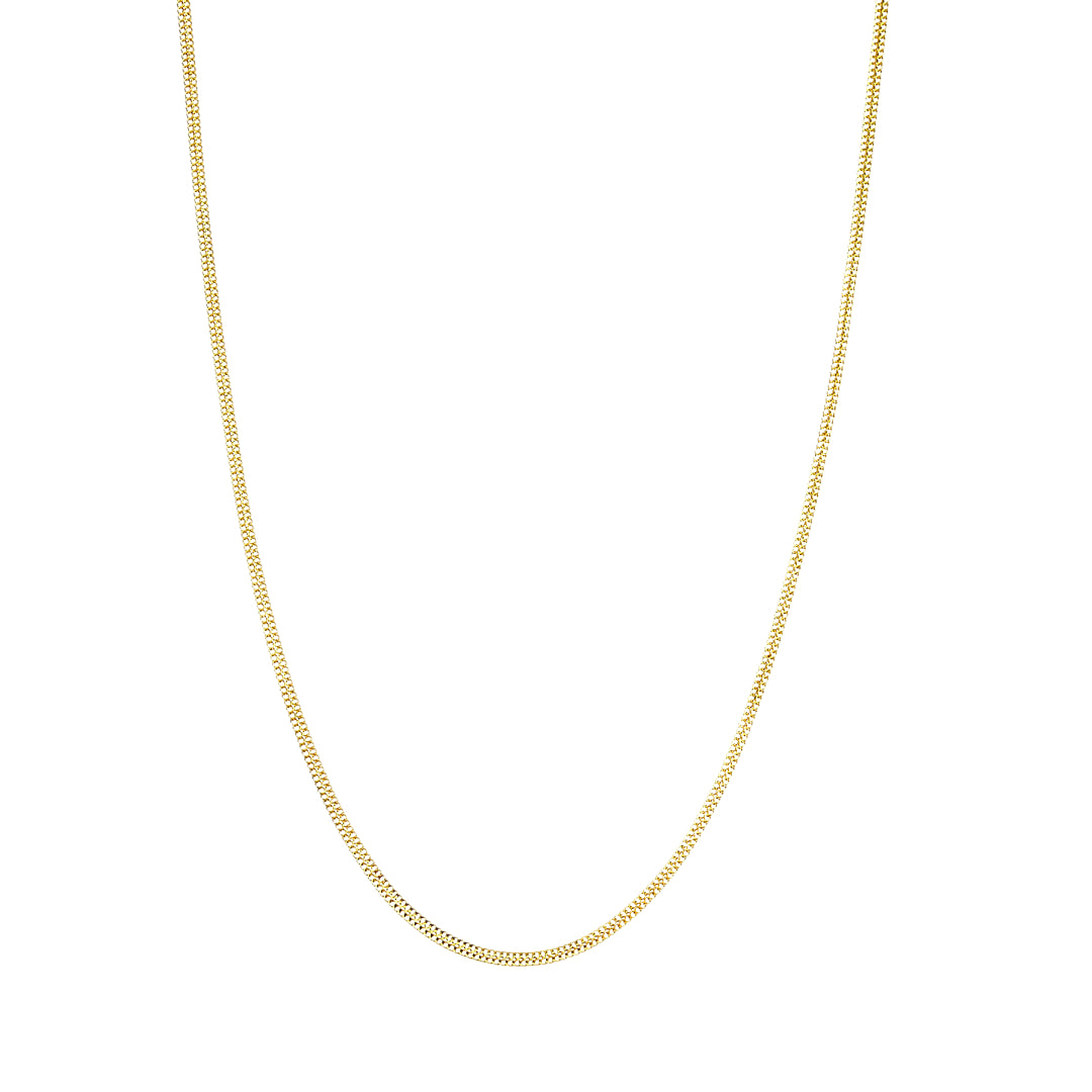 Gold Venetian Box Chain 21KT - FKJCN21KM11588