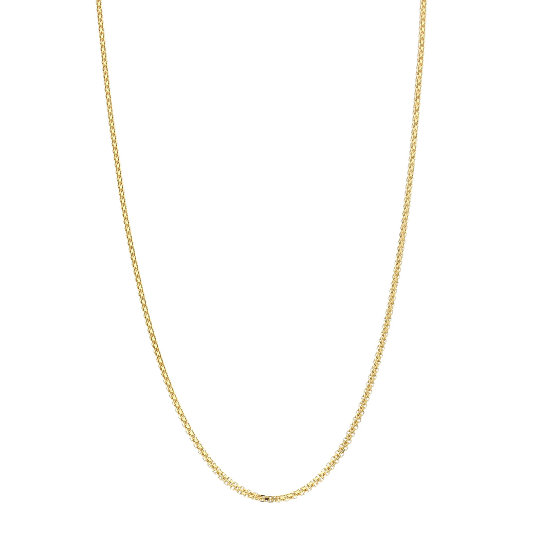 Gold Interlink Chain 21KT - FKJCN21KM11781
