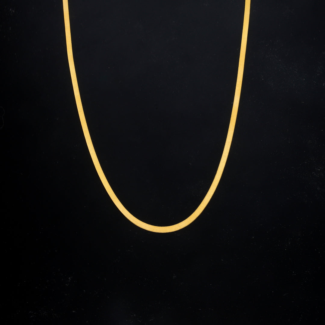 Gold Snake Chain 21KT - FKJCN21KM11861