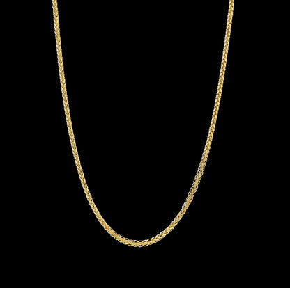 Gold Braid Chain 21KT - FKJCN21KM11865