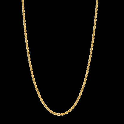 Gold Rope Chain 21KT - FKJCN21KM11866