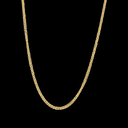 Gold Cluster Chain 21KT - FKJCN21KM11867