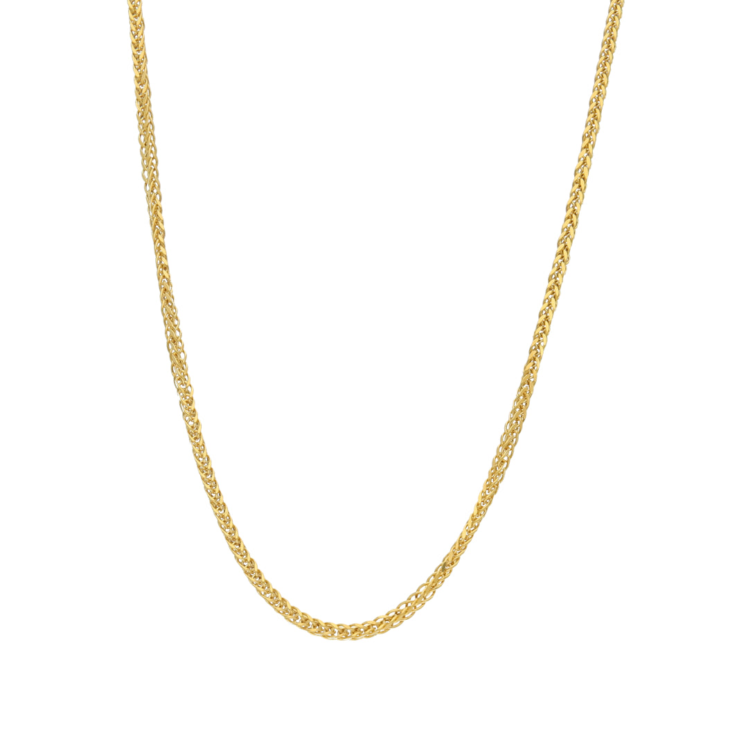 Gold Cluster Chain 21KT - FKJCN21KM11867