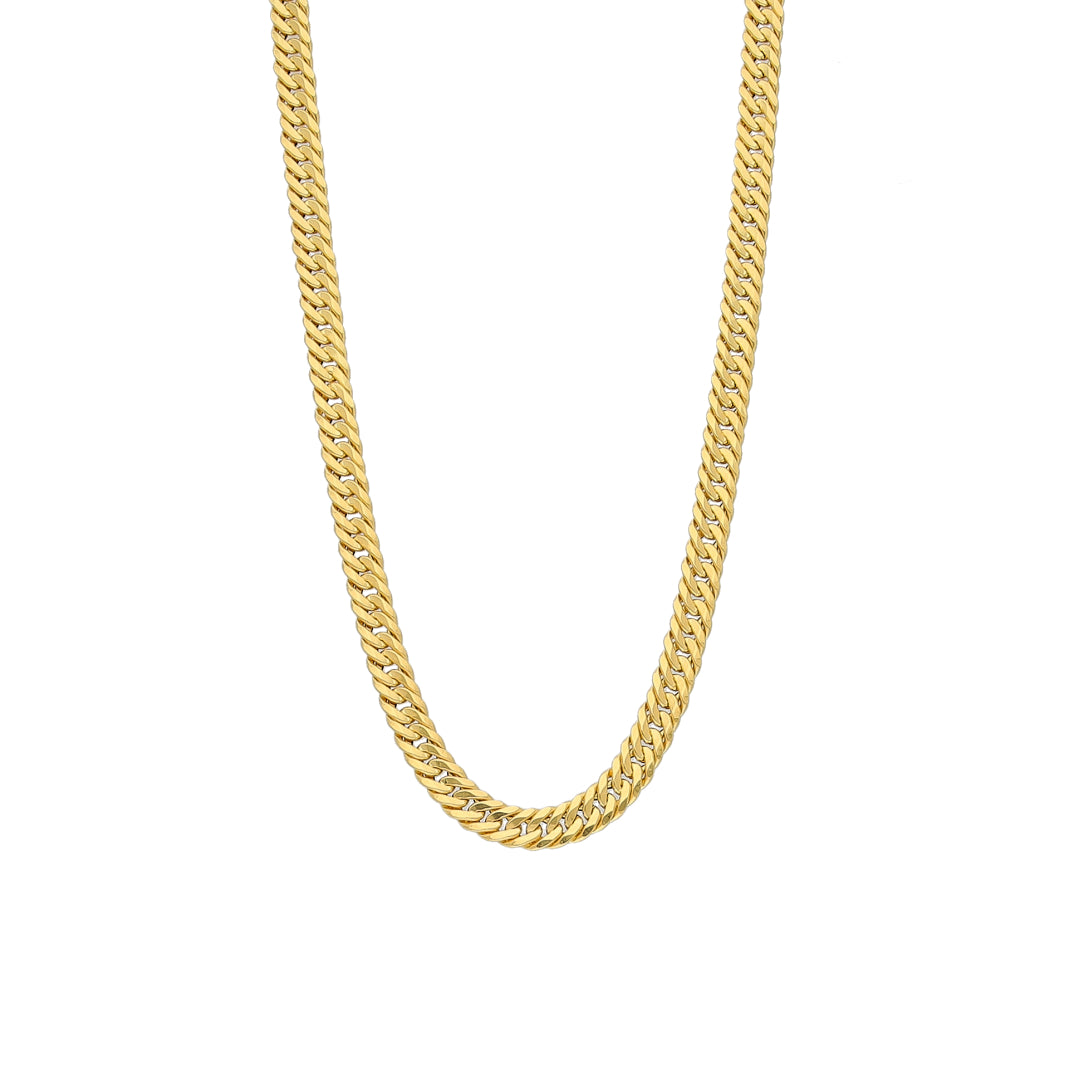 Gold Curb Chain 21KT - FKJCN21KM12017