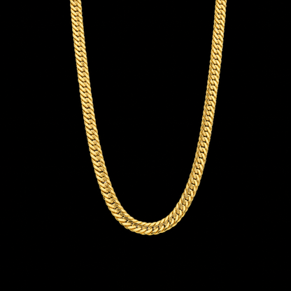 Gold Curb Chain 21KT - FKJCN21KM12017