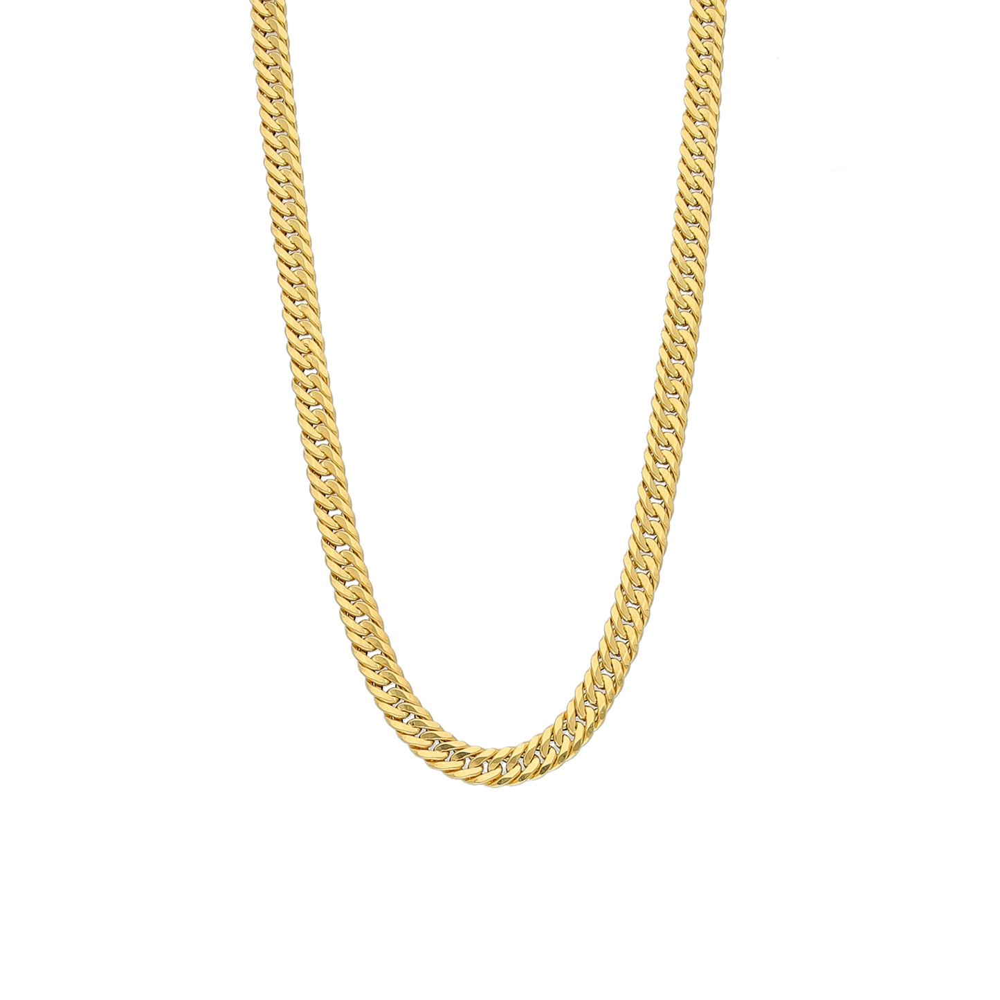 Gold Curb Chain 21KT - FKJCN21KM12018