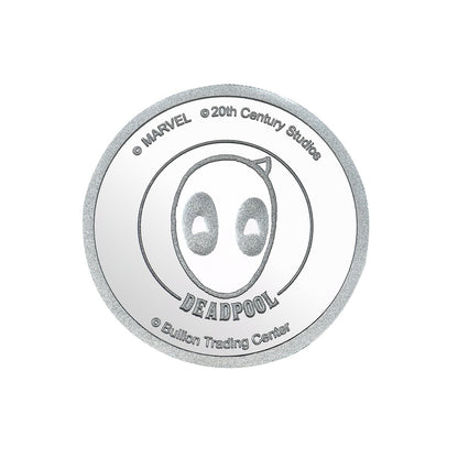 Disney 50 Grams Deadpool Silver Coin BTC 999.0 Silver - FKJCONSL6730