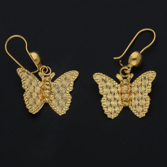 Gold Bead Butterfly 21KT - FKJERN21KM11421
