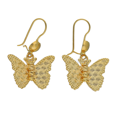 Gold Bead Butterfly 21KT - FKJERN21KM11421