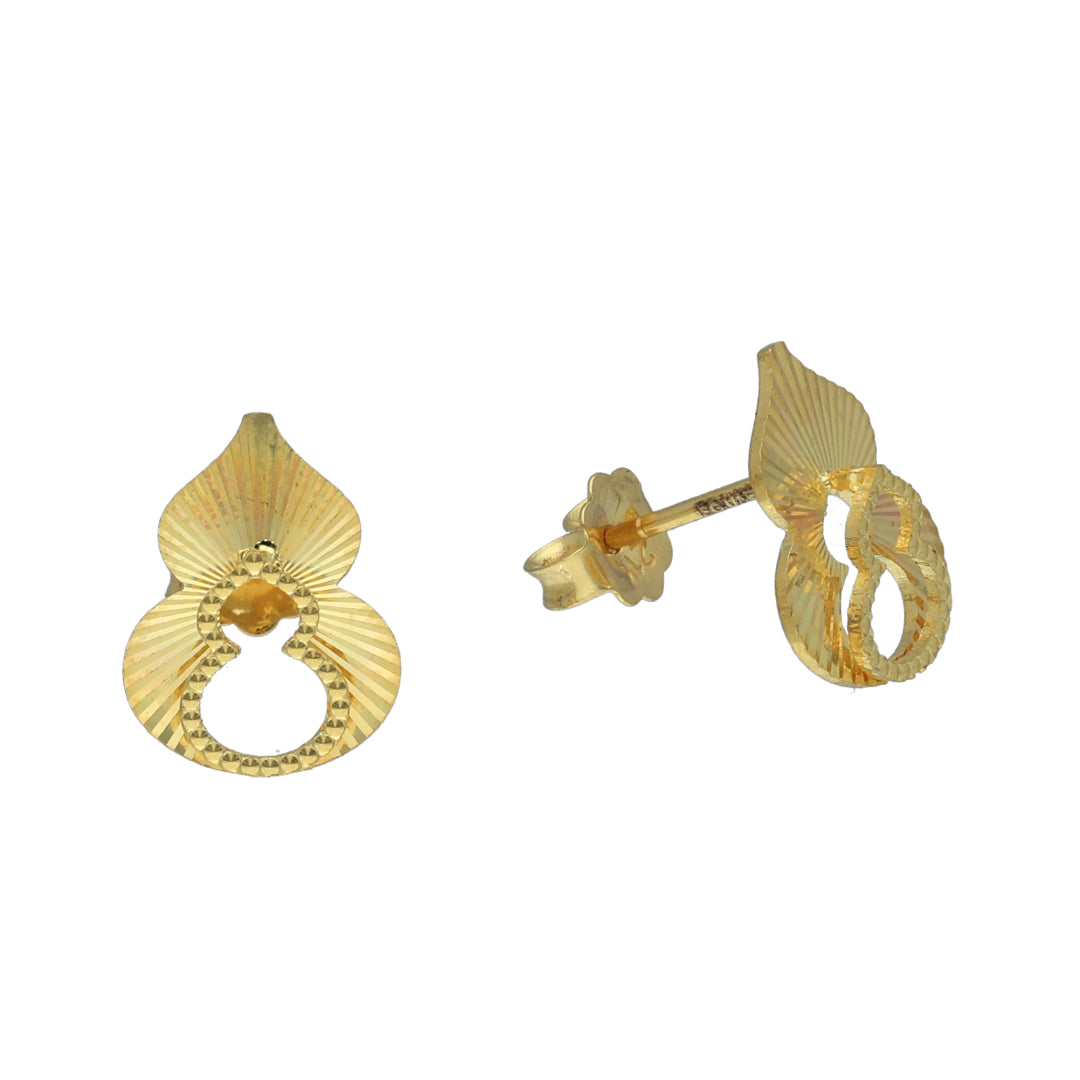 Gold Radiance Earrings 21KT - FKJERN21KM11510