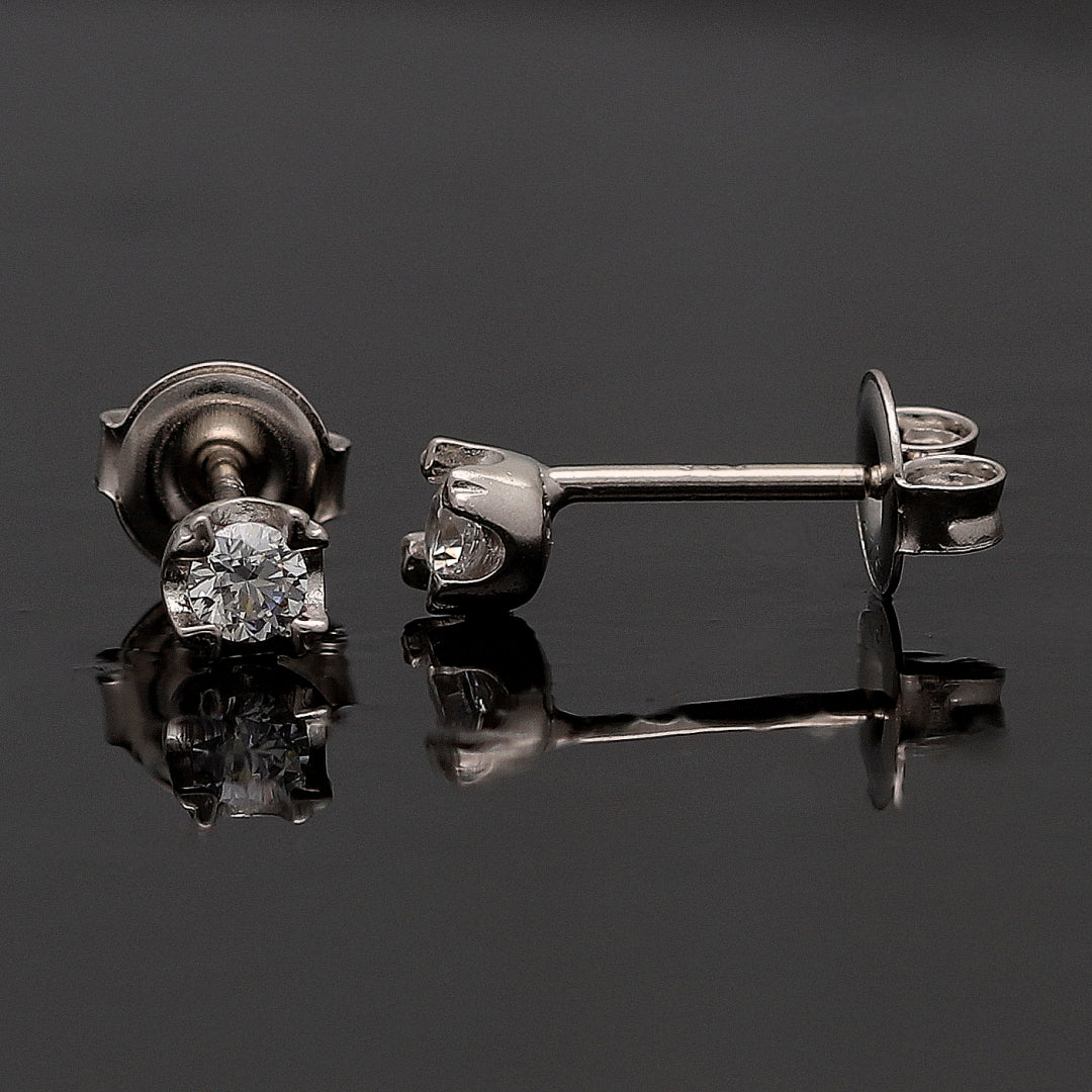 Sterling Silver 925 Luna Light Earrings - FKJERNSL10827