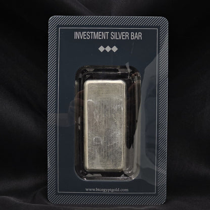 BTC 250 Grams Silver Bar in 999 Silver – FKJGBRSL6792