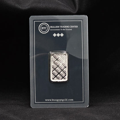 BTC 5 Grams Silver Bar in 999 Silver – FKJGBRSL6631