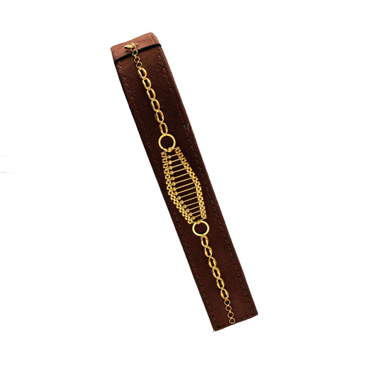 Gold Cascade Bracelet 21KT - FKJBRL21KM10164