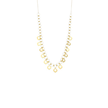 Gold Elegant Necklace 21KT - FKJNKL21KM12013