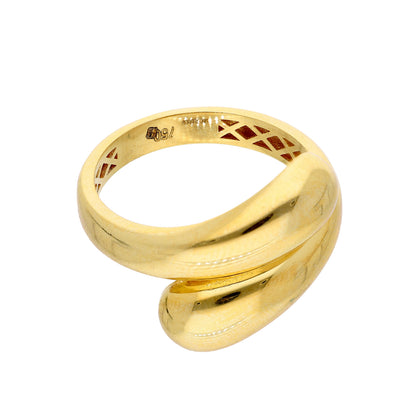 Gold Teardrop Ring 18KT - FKJRN18K10318