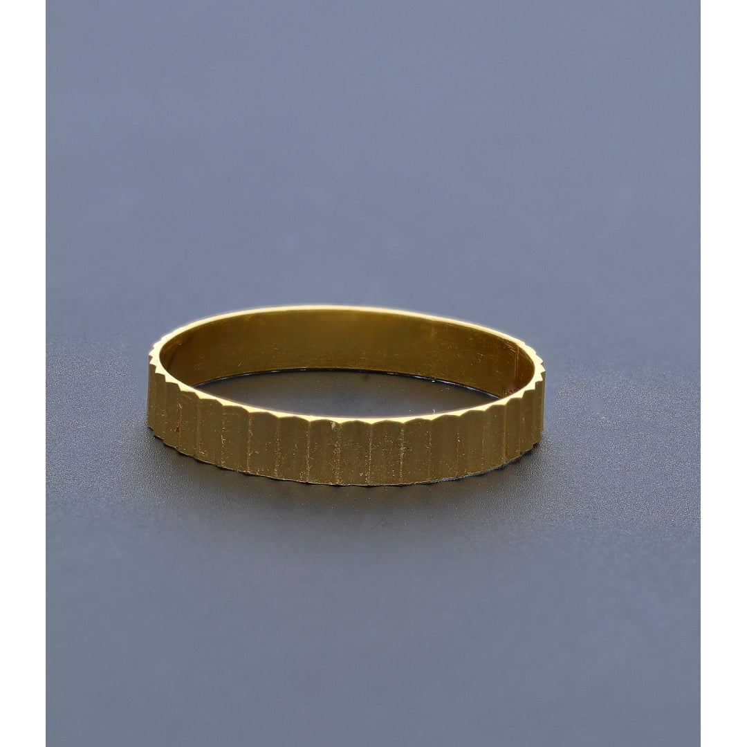 Gold Band Ring 21KT - FKJRN21KM10459
