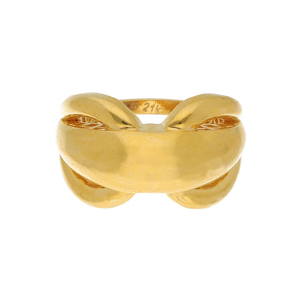Gold Chunky Ring 21KT - FKJRN21KM10883