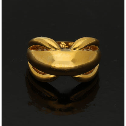 Gold Chunky Ring 21KT - FKJRN21KM10883