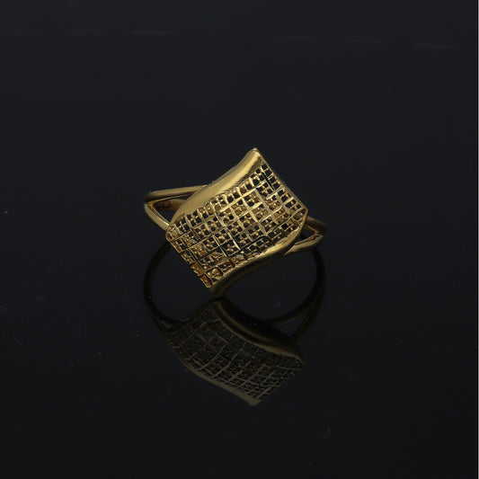Gold Framework Ring 21KT - FKJRN21KM11182