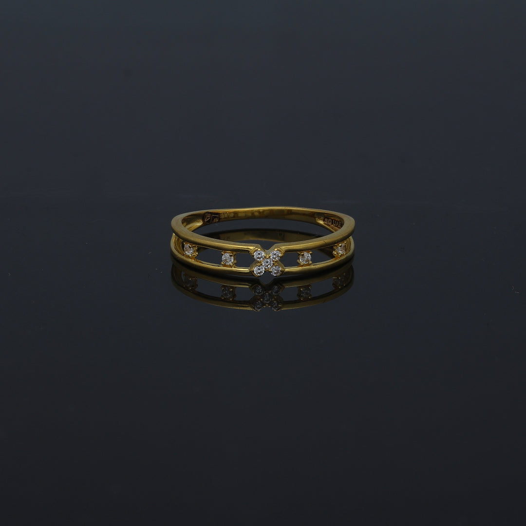 Gold Minimal Ring 21KT - FKJRN21KM11193