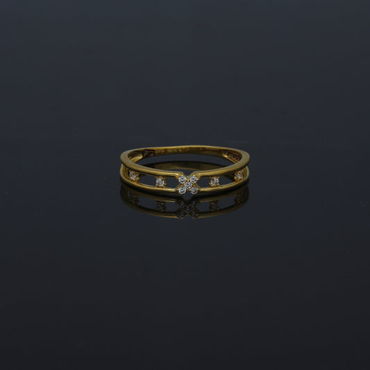 Gold Minimal Ring 21KT - FKJRN21KM11193