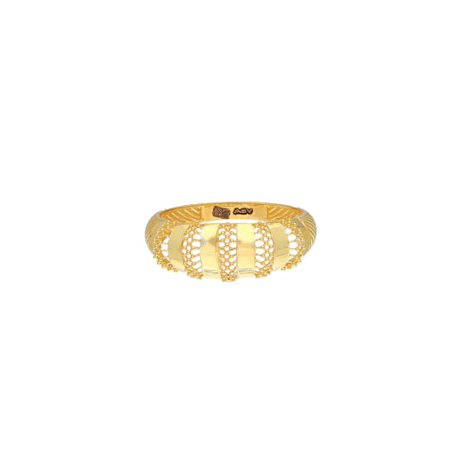 Gold Turkish Design Ring 21KT - FKJRN21KM11955