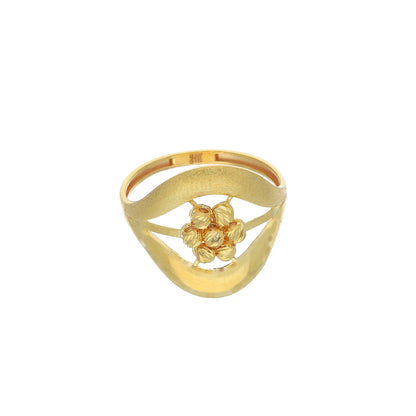 Gold Turkish Design Ring 21KT - FKJRN21KM11963