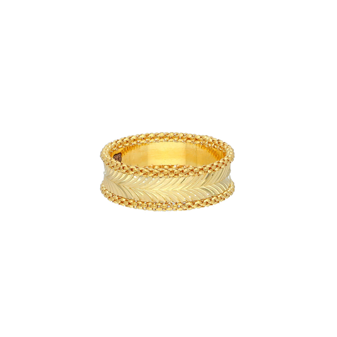 Gold Turkish Design Band 21KT - FKJRN21KM11967