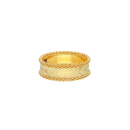 Gold Turkish Design Band 21KT - FKJRN21KM11967