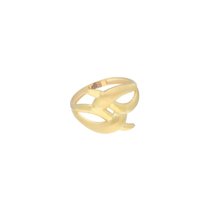 Gold Harmony Abstract Ring 21KT - FKJRN21KM11972