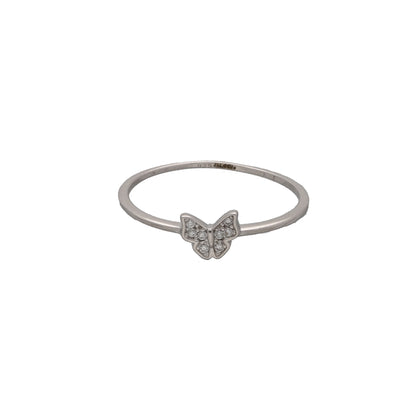 Sterling Silver 925 Flutter Ring - FKJRNSL10729